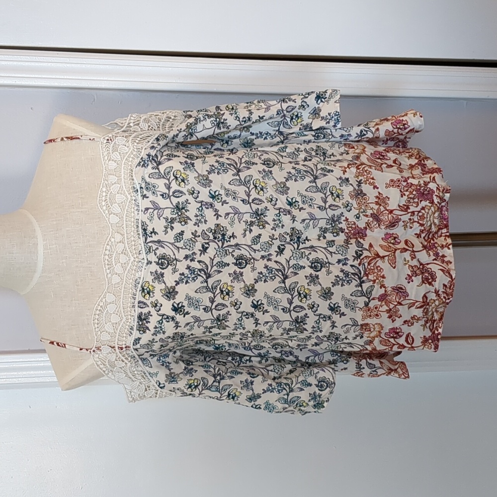 Cold Shoulder Flowy Top